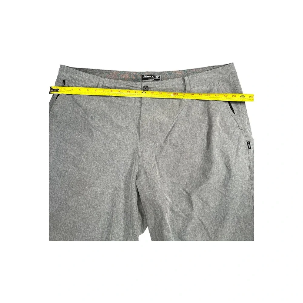 O'Neill Hybrid Shorts Mens 44 Gray Heathered Stretch Boardshorts‎ Walkshorts